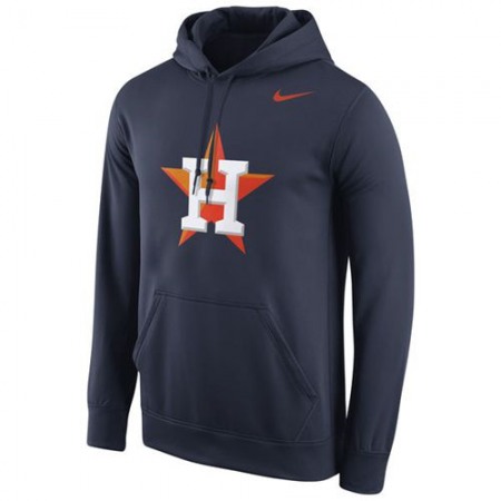 Houston Astros Nike Logo Performance Navy Pullover MLB Hoodie