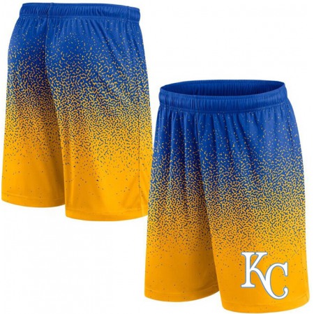 Men's Kansas City Royals Royal/Yellow Ombre Shorts