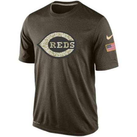 Men's Cincinnati Reds Salute To Service Nike Dri-FiT T-Shirt