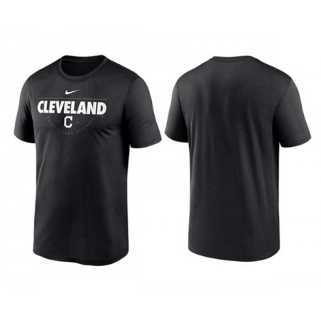 Men's Cleveland Guardians Black T-Shirt