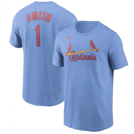 Men's St.Louis Cardinals #1 Ozzie Smith MLB T-Shirt