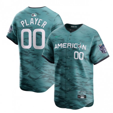 Men's Texas Rangers ACTIVE Player Custom Teal 2023 All-star Stitched Baseball Jersey