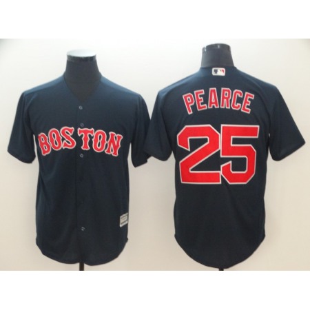 Men's Boston Red Sox #25 Steve Pearce Majestic Navy Cool Base Player Stitched MLB Jersey