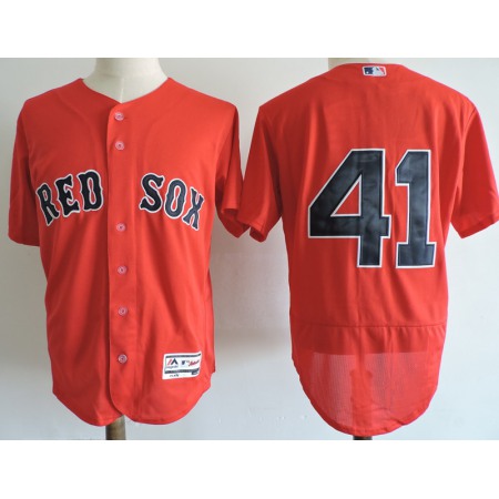 Men's Boston Red Sox #41 Chris Sale Red Elite Stitched MLB Jersey