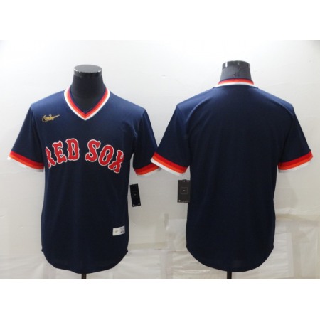 Men's Boston Red Sox Navy Stitched Baseball Jersey