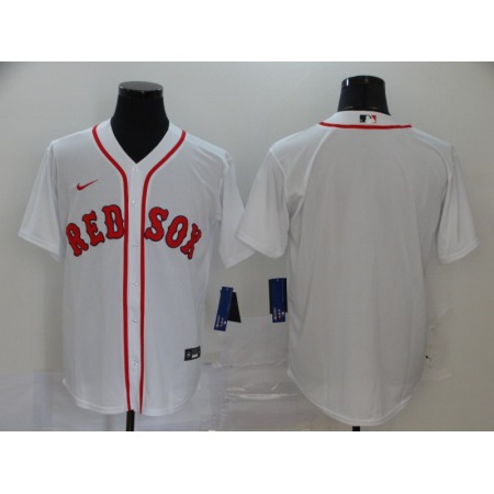 Men's Boston Red Sox White Cool Base Stitched MLB Jersey