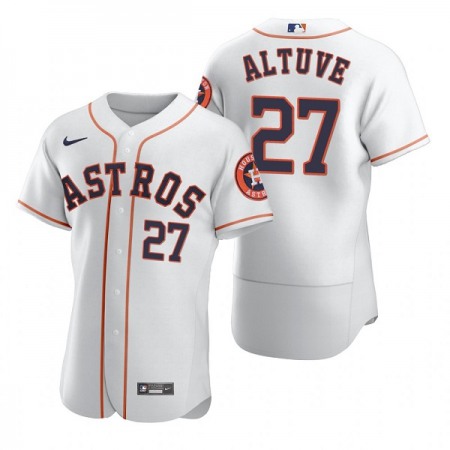 Men's Houston Astros #27 Jose Altuve Flex Base Stitched MLB Jersey