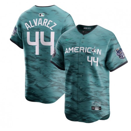 Men's Houston Astros #44 Yordan Alvarez Teal 2023 All-star Cool Base Stitched Baseball Jersey