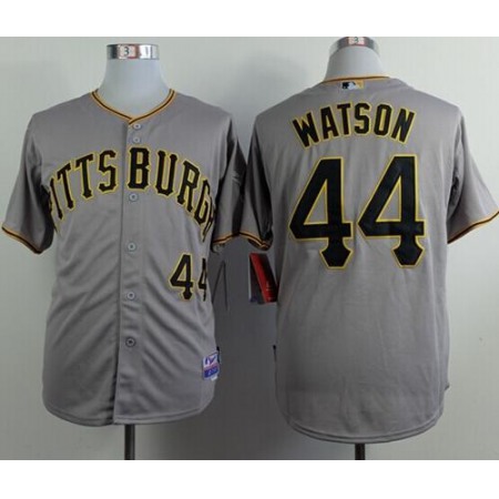 Pirates #44 Tony Watson Grey Cool Base Stitched MLB Jersey