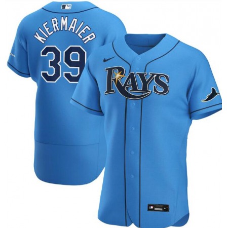 Men's Tampa Bay Rays #39 Kevin Kiermaier Blue Flex Base Stitched Jersey