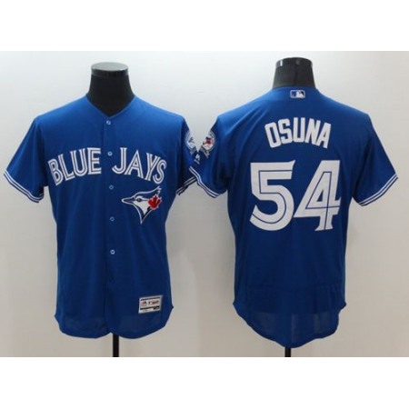 Blue Jays #54 Roberto Osuna Blue Flexbase Authentic Collection Stitched MLB Jersey