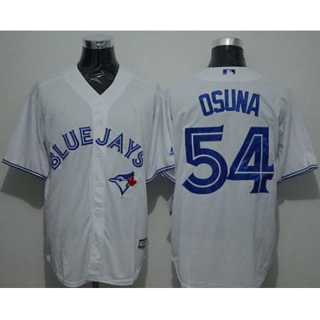 Blue Jays #54 Roberto Osuna White New Cool Base Stitched MLB Jersey