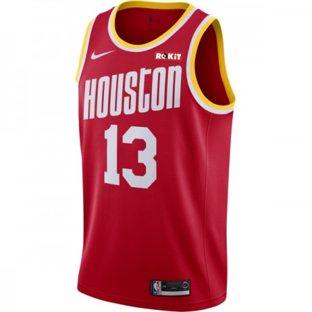 Men's Houston Rockets #13 James Harden Red 2019 Classic Editton Stitched NBA Jersey