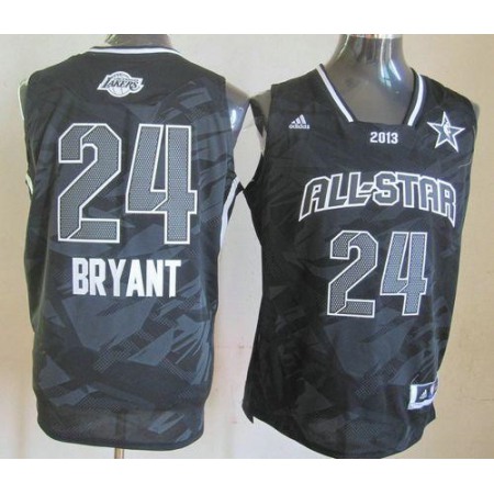Lakers #24 Kobe Bryant Black 2013 All Star Fashion Stitched NBA Jersey