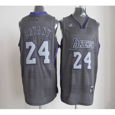 Lakers #24 Kobe Bryant Black Rhythm Fashion Stitched NBA Jersey