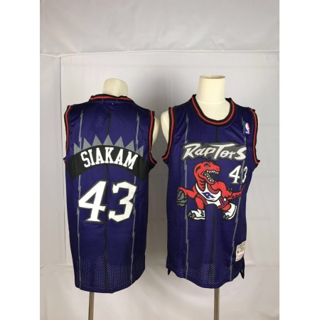 Men's Toronto Raptors #43 Pascal Siakam Blue Swingman Stitched NBA Jersey