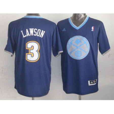 Nuggets #3 Ty Lawson Dark Blue 2013 Christmas Day Swingman Stitched NBA Jersey