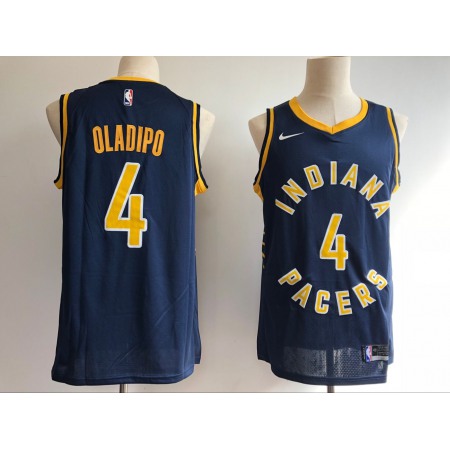 Pacers #4 Victor Oladipo Navy Nike Swingman Stitched Jersey
