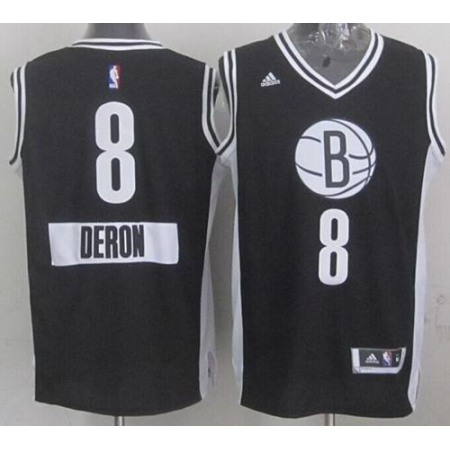 Nets #8 Deron Williams Black 2014-15 Christmas Day Stitched NBA Jersey