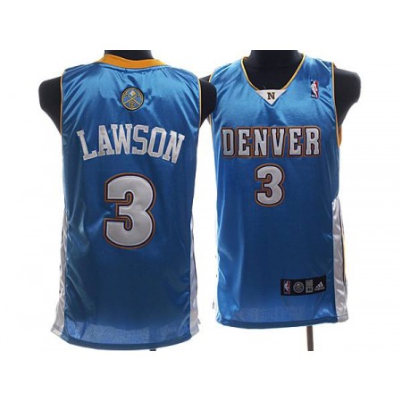 Nuggets #3 Ty Lawson Stitched Baby Blue NBA Jersey