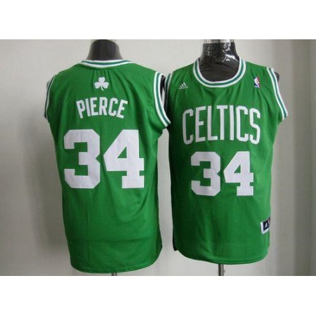 Celtics #34 Paul Pierce Stitched Green NBA Jersey