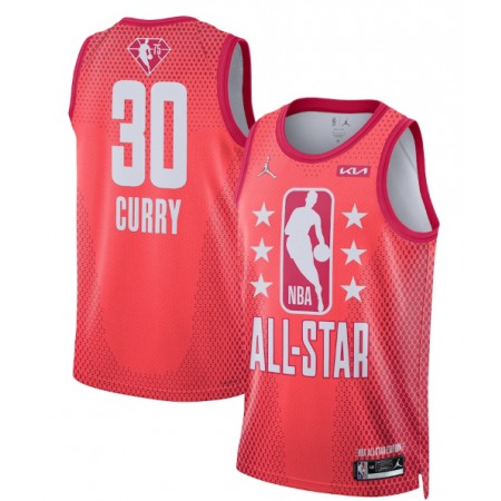 Men's 2022 All-Star #30 Stephen Curry Maroon Stitched Basketball Jersey