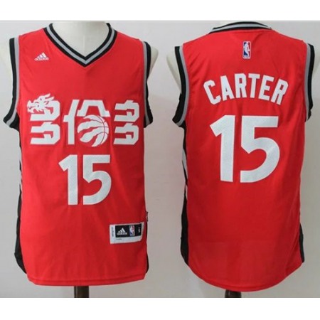 Raptors #15 Vince Carter Red Slate Chinese New Year Stitched NBA Jersey