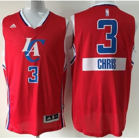 Clippers #3 Chris Paul Red 2014-15 Christmas Day Stitched NBA Jersey