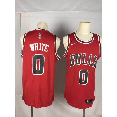 Men's Chicago Bulls #0 Coby White Red 2019 Stitched NBA Jersey
