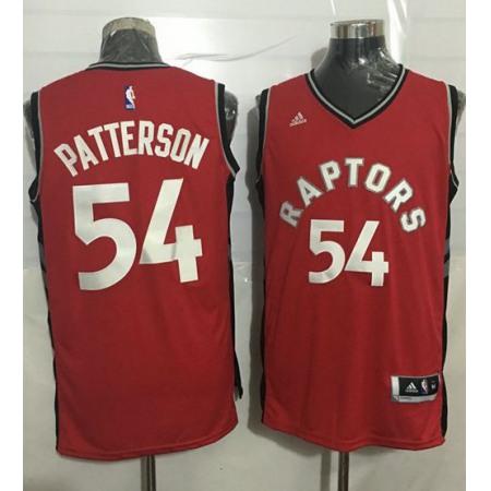Raptors #54 Patrick Patterson Red Stitched NBA Jersey