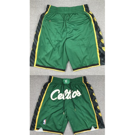 Men's Boston Celtics 2022/23 City Edition Green Shorts
