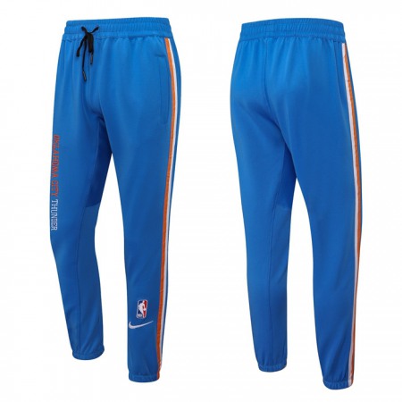 Men's Oklahoma City Thunder Blue Performance Showtime Basketball Pants