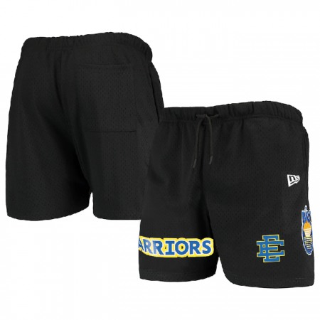 Men's Golden State Warriors Black Shorts 001
