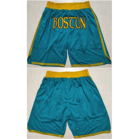 Men's Boston Celtics Teal Shorts (Run Small)