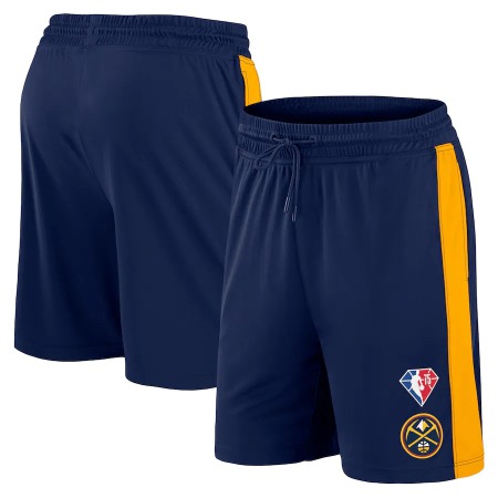 Men's Denver Nuggets Navy/Yellow Shorts