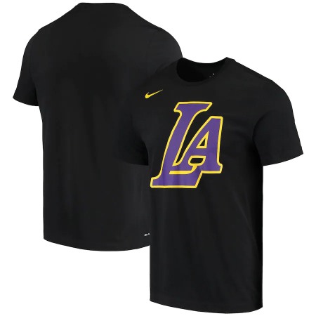 Men's Los Angeles Lakers 2020 Black City Edition Performance T-Shirt