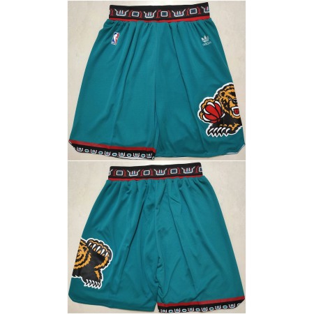 Men's Memphis Grizzlies Teal Shorts (Run Small)