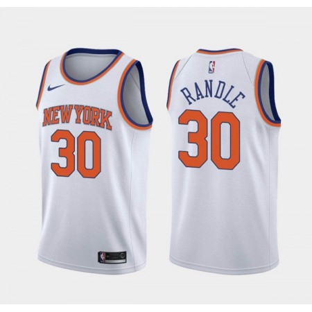 Toddlers Knicks #30 Julius Randle White Stitched NBA Jersey