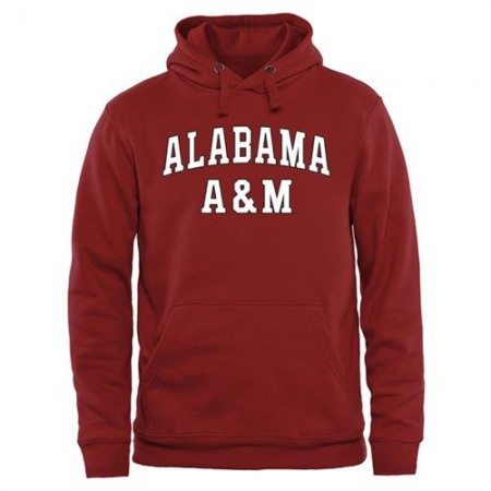 Alabama A&M Bulldogs Everyday Pullover Hoodie Crimson