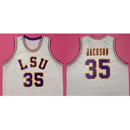 Men's LSU Tigers Customized Limited Stitched NCAA Jersey