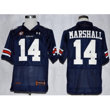 Tigers #14 Nick Marshall Blue Stitched NCAA Jersey