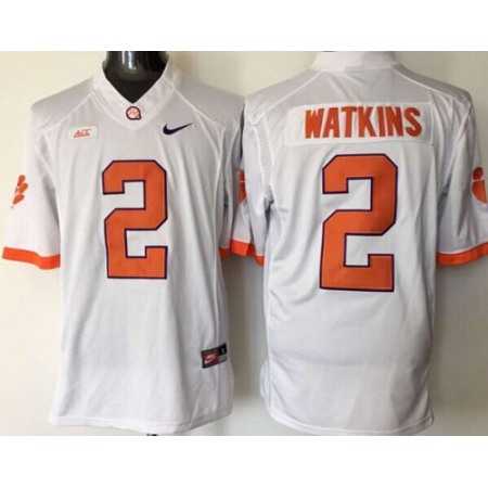 Tigers #2 Sammy Watkins White Limited Stitched NCAA Jersey