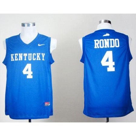 Wildcats #4 Rajon Rondo Royal Blue Stitched NCAA Jersey