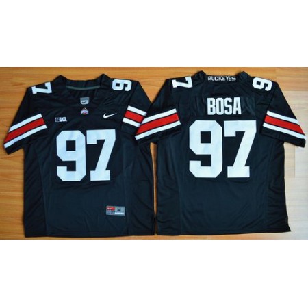 Buckeyes #97 Joey Bosa Black Limited Stitched NCAA Jersey
