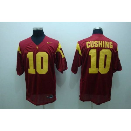 Trojans #10 Brian Cushing Red Stitched NCAA Jersey