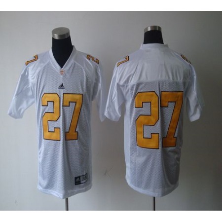 Vols #27 Arian Foster White Stitched NCAA Jersey
