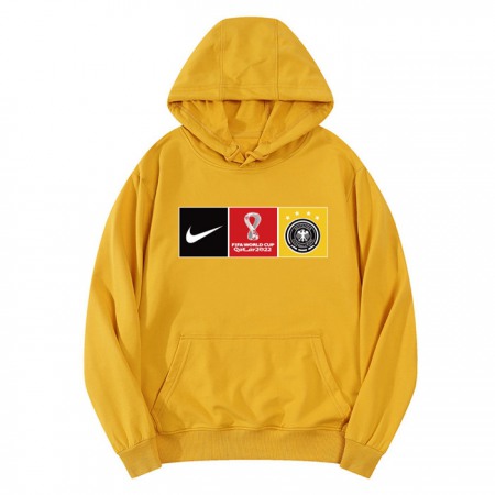 Men's Germany World Cup Soccer Hoodie Yellow