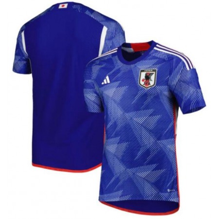 Men's Japan Custom Blue Home Soccer Jersey