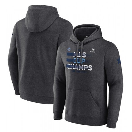 Men's New York City FC 2021 MLS Cup Champions Five Points Pullover Hoodie