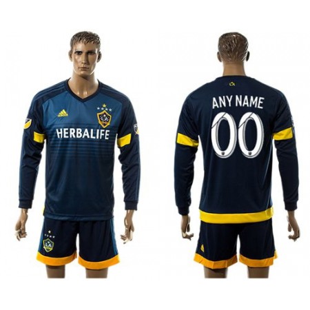 Los Angeles Galaxy Personalized Away Long Sleeves Soccer Club Jersey